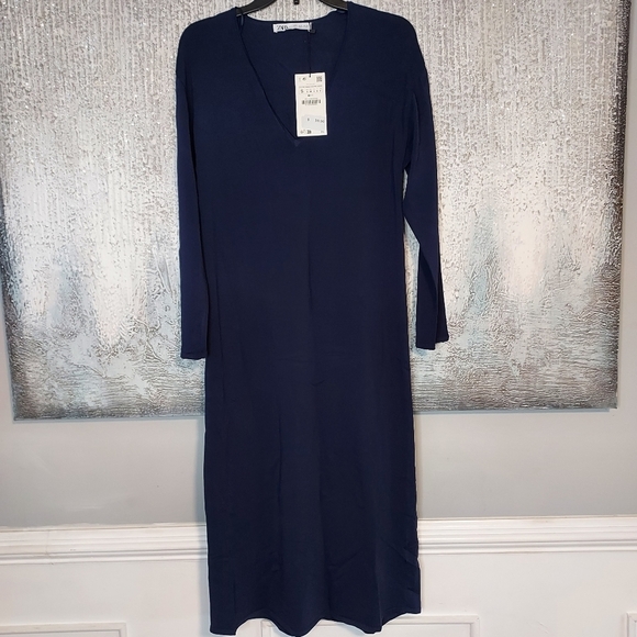 Zara Knit Midi Dress - Picture 6 of 7